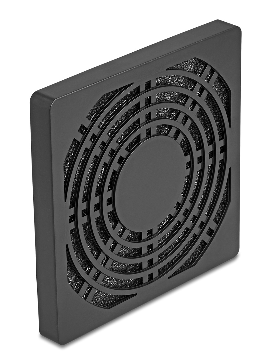 DELOCK σχάρα για 92mm ανεμιστήρα 67312 με φίλτρο σκόνης, πλαστική, μαύρη 3 DELOCK σχάρα για 92mm ανεμιστήρα 67312 με φίλτρο σκόνης, πλαστική, μαύρη