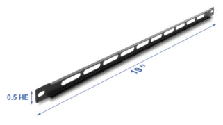 DELOCK cable management panel 67459 για rack 19", 0.5U, βάθος 9mm, μεταλλικό, μαύρο 5 DELOCK cable management panel 67459 για rack 19", 0.5U, βάθος 9mm, μεταλλικό, μαύρο 2