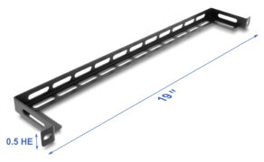 DELOCK cable management panel 67462 για rack 19", 0.5U, βάθος 80mm, μεταλλικό, μαύρο 5 DELOCK cable management panel 67462 για rack 19", 0.5U, βάθος 80mm, μεταλλικό, μαύρο 2