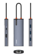 LDNIO docking station DS-16H, 6 θυρών, USB-C σύνδεση, 4K, 100W PD, γκρι 20 LDNIO docking station DS-16H, 6 θυρών, USB-C σύνδεση, 4K, 100W PD, γκρι 5