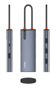LDNIO docking station DS-15H, 5 θυρών, USB-C σύνδεση, 4K, 100W PD, γκρι 18 LDNIO docking station DS-15H, 5 θυρών, USB-C σύνδεση, 4K, 100W PD, γκρι 4