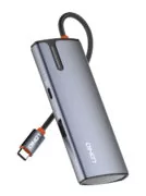 LDNIO docking station DS-15H, 5 θυρών, USB-C σύνδεση, 4K, 100W PD, γκρι 1 LDNIO docking station DS-15H, 5 θυρών, USB-C σύνδεση, 4K, 100W PD, γκρι
