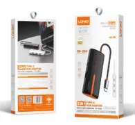 LDNIO docking station DS-25H, 5 θυρών, USB-C σύνδεση, 4K, 100W PD, μαύρο 15 LDNIO docking station DS-25H, 5 θυρών, USB-C σύνδεση, 4K, 100W PD, μαύρο 3