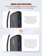 LDNIO docking station DS-25H, 5 θυρών, USB-C σύνδεση, 4K, 100W PD, μαύρο 20 LDNIO docking station DS-25H, 5 θυρών, USB-C σύνδεση, 4K, 100W PD, μαύρο 8