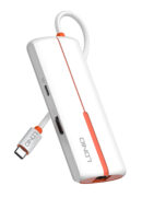 LDNIO docking station DS-26H, 6 θυρών, USB-C σύνδεση, 4K, 100W PD, λευκό 2 LDNIO docking station DS-26H, 6 θυρών, USB-C σύνδεση, 4K, 100W PD, λευκό 1