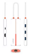 LDNIO docking station DS-26H, 6 θυρών, USB-C σύνδεση, 4K, 100W PD, λευκό 9