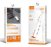 LDNIO docking station DS-26H, 6 θυρών, USB-C σύνδεση, 4K, 100W PD, λευκό 10