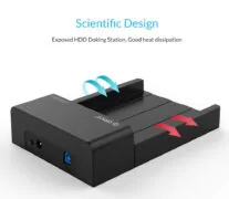 ORICO docking station για 2.5" ή 3.5" SATA HDD/SSD 6518US3-V2, 5Gbps, μαύρο 10 ORICO docking station για 2.5" ή 3.5" SATA HDD/SSD 6518US3-V2, 5Gbps, μαύρο 3