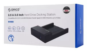 ORICO docking station για 2.5" ή 3.5" SATA HDD/SSD 6518US3-V2, 5Gbps, μαύρο 13 ORICO docking station για 2.5" ή 3.5" SATA HDD/SSD 6518US3-V2, 5Gbps, μαύρο 6