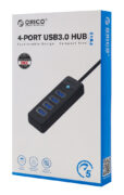 ORICO USB hub PW4U-C3, 4x θυρών, USB 3.0, 5Gbps, USB-C σύνδεση, μαύρο 11 ORICO USB hub PW4U-C3, 4x θυρών, USB 3.0, 5Gbps, USB-C σύνδεση, μαύρο 5
