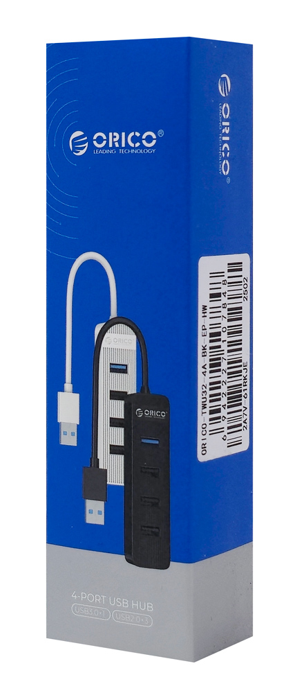 ORICO USB hub TWU32-4A, 4x θυρών, USB 3.0, 5Gbps, USB σύνδεση, έξτρα τροφοδοσία, μαύρο 7 ORICO USB hub TWU32-4A, 4x θυρών, USB 3.0, 5Gbps, USB σύνδεση, έξτρα τροφοδοσία, μαύρο - Image 5