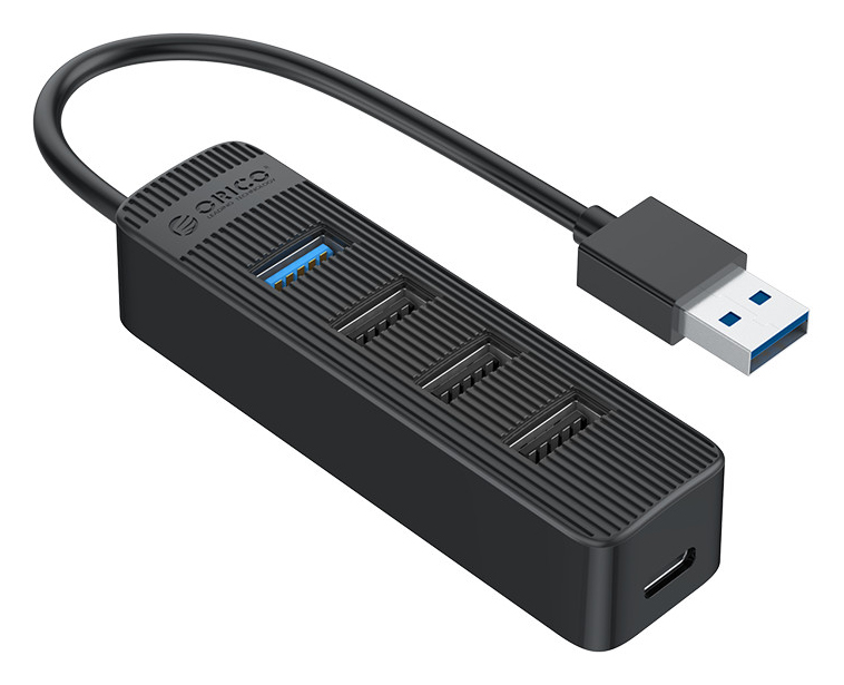 ORICO USB hub TWU32-4A, 4x θυρών, USB 3.0, 5Gbps, USB σύνδεση, έξτρα τροφοδοσία, μαύρο 3 ORICO USB hub TWU32-4A, 4x θυρών, USB 3.0, 5Gbps, USB σύνδεση, έξτρα τροφοδοσία, μαύρο