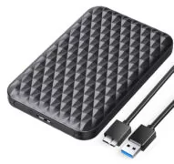 ORICO θήκη για 2.5" SATA HDD/SSD 2520U3-V1, 5Gbps, μαύρη 1
