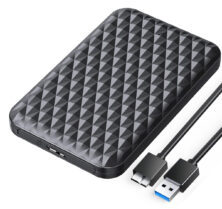 ORICO θήκη για 2.5" SATA HDD/SSD 2520U3-V1, 5Gbps, μαύρη