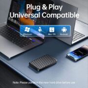 ORICO θήκη για 2.5" SATA HDD/SSD 2520U3-V1, 5Gbps, μαύρη 14 ORICO θήκη για 2.5" SATA HDD/SSD 2520U3-V1, 5Gbps, μαύρη 5