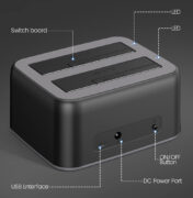 ORICO docking station για 2.5" ή 3.5" SATA HDD/SSD 6829C3-V1, 2 θέσεων, 5Gbps, μαύρο 10 ORICO docking station για 2.5" ή 3.5" SATA HDD/SSD 6829C3-V1, 2 θέσεων, 5Gbps, μαύρο 4