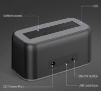 ORICO docking station για 2.5" ή 3.5" SATA HDD/SSD 6819C3-V1, 5Gbps, μαύρο 10 ORICO docking station για 2.5" ή 3.5" SATA HDD/SSD 6819C3-V1, 5Gbps, μαύρο 4