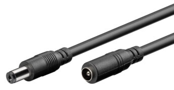 GOOBAY καλώδιο προέκτασης τροφοδοσίας 71400, 5.5x2.1mm, 10m, μαύρο 2 GOOBAY καλώδιο προέκτασης τροφοδοσίας 71400, 5.5x2.1mm, 10m, μαύρο 1