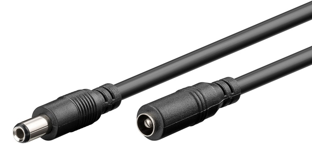 GOOBAY καλώδιο προέκτασης τροφοδοσίας 71401, 5.5x2.5mm, 3m, μαύρο 3 GOOBAY καλώδιο προέκτασης τροφοδοσίας 71401, 5.5x2.5mm, 3m, μαύρο