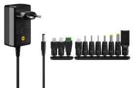GOOBAY επιτοίχιος φορτιστής 74436, 5V-15V, 36W, 12 tips 8 GOOBAY επιτοίχιος φορτιστής 74436, 5V-15V, 36W, 12 tips 2