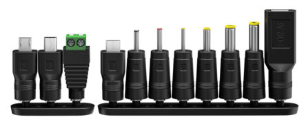 GOOBAY επιτοίχιος φορτιστής 74436, 5V-15V, 36W, 12 tips 9 GOOBAY επιτοίχιος φορτιστής 74436, 5V-15V, 36W, 12 tips 3