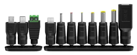 GOOBAY επιτοίχιος φορτιστής 74436, 5V-15V, 36W, 12 tips 3