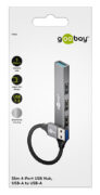 GOOBAY USB hub 74456, 4x θυρών, USB 3.2, 5Gbps, USB σύνδεση, γκρι 17 GOOBAY USB hub 74456, 4x θυρών, USB 3.2, 5Gbps, USB σύνδεση, γκρι 8