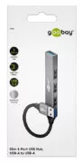 GOOBAY USB hub 74456, 4x θυρών, USB 3.2, 5Gbps, USB σύνδεση, γκρι 17 GOOBAY USB hub 74456, 4x θυρών, USB 3.2, 5Gbps, USB σύνδεση, γκρι 8