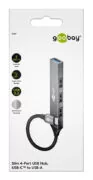 GOOBAY USB hub 74457, 4x θυρών, USB 3.2, 5Gbps, USB-C σύνδεση, γκρι 8