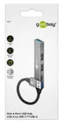 GOOBAY USB hub 74458, 4x θυρών, USB 3.2, 5Gbps, USB σύνδεση, γκρι 17 GOOBAY USB hub 74458, 4x θυρών, USB 3.2, 5Gbps, USB σύνδεση, γκρι 8