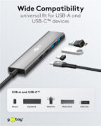 GOOBAY USB hub 76563, 4x θυρών, USB 3.2, 5Gbps, USB-C σύνδεση, γκρι 15 GOOBAY USB hub 76563, 4x θυρών, USB 3.2, 5Gbps, USB-C σύνδεση, γκρι 5