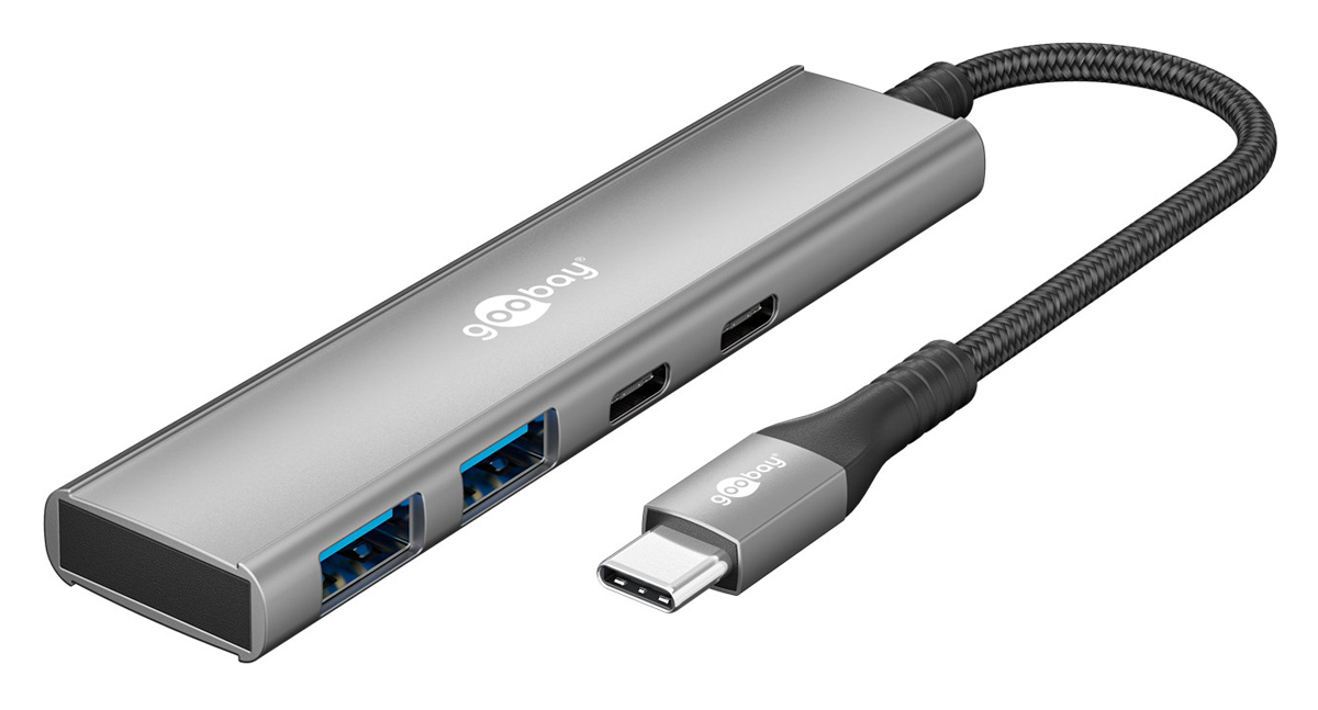 GOOBAY USB hub 76563, 4x θυρών, USB 3.2, 5Gbps, USB-C σύνδεση, γκρι 10 GOOBAY USB hub 76563, 4x θυρών, USB 3.2, 5Gbps, USB-C σύνδεση, γκρι - Image 8