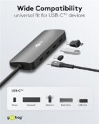 GOOBAY USB hub 76565, 4x θυρών, USB 3.2, 10Gbps, USB-C σύνδεση, γκρι 14 GOOBAY USB hub 76565, 4x θυρών, USB 3.2, 10Gbps, USB-C σύνδεση, γκρι 5