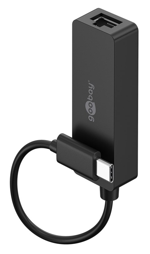 GOOBAY αντάπτορας δικτύου 76579, USB-C, 1000Mbps Ethernet, μαύρος 3 GOOBAY αντάπτορας δικτύου 76579, USB-C, 1000Mbps Ethernet, μαύρος