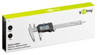 GOOBAY ψηφιακό παχύμετρο 77001, 150cm/6", ασημί 9 GOOBAY ψηφιακό παχύμετρο 77001, 150cm/6", ασημί 4