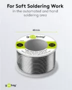 GOOBAY σύρμα συγκόλλησης 77421, Φ0.8mm, lead free, 20g 5