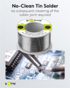 GOOBAY σύρμα συγκόλλησης 77421, Φ0.8mm, lead free, 20g 6