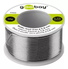 GOOBAY σύρμα συγκόλλησης 77422, Φ0.8mm, lead free, 50g
