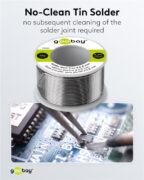 GOOBAY σύρμα συγκόλλησης 77422, Φ0.8mm, lead free, 50g 6