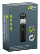 GOOBAY 2 σε 1 σκουπάκι χειρός & air duster 77829, 120W, 6000mAh, μαύρο 8