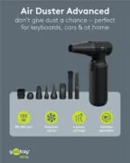 GOOBAY ηλεκτρικό air duster 77830, 100W, 6000mAh, μαύρο 3