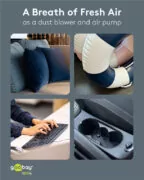 GOOBAY ηλεκτρικό air duster 77830, 100W, 6000mAh, μαύρο 8