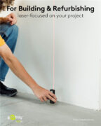 GOOBAY laser μετρητής απόστασης 77834, επαναφορτιζόμενος, έως 30m 2