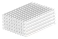 GOOBAY ράβδοι σιλικόνης 77851, Φ7mm x 100mm, διάφανο, 50τμχ