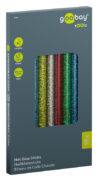 GOOBAY ράβδοι σιλικόνης 77855, Φ11mm x 200mm, glitter διάφορα χρώματα, 10τμχ 7