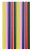 GOOBAY ράβδοι σιλικόνης 77856, Φ11mm x 200mm, διάφορα χρώματα, 10τμχ