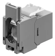 GOOBAY Keystone module RJ45 77942, CAT 6A STP, slim & short, toolfree, ασημί 2
