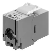 GOOBAY Keystone module RJ45 77942, CAT 6A STP, slim & short, toolfree, ασημί 3
