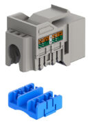 GOOBAY Keystone module RJ45 77951, CAT 6A UTP, slim & short, toolfree, γκρι 9 GOOBAY Keystone module RJ45 77951, CAT 6A UTP, slim & short, toolfree, γκρι 2