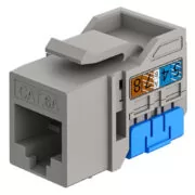 GOOBAY Keystone module RJ45 77951, CAT 6A UTP, slim & short, toolfree, γκρι 1 GOOBAY Keystone module RJ45 77951, CAT 6A UTP, slim & short, toolfree, γκρι